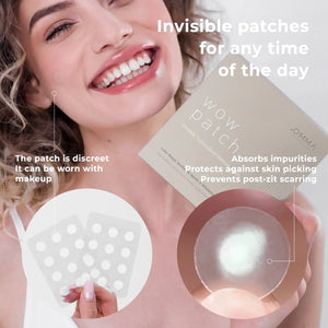 wow patch:  invisible hydrocolloid blemish patch