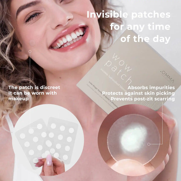 wow patch:  invisible hydrocolloid blemish patch