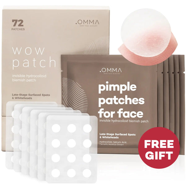 Free Gift:  invisible hydrocolloid blemish patch