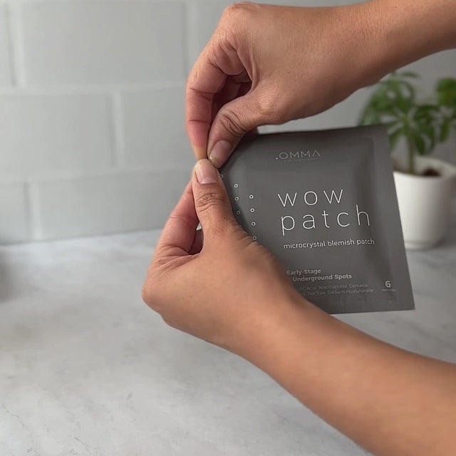 self-dissolvable microcrystal wow patches for blemishes video description